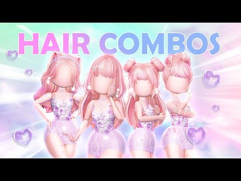 15 UNIQUE Hair COMBOS You MUST WEAR In Royale High.. #2