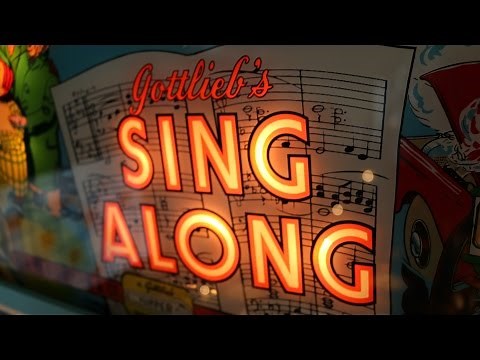 Sing Along Pinball Machine from Gottlieb - 1967