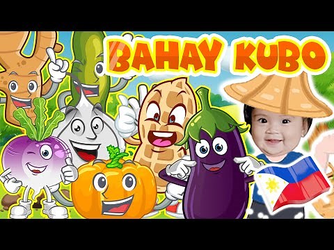 Bahay Kubo | English: Nipa Hut | Nursery Rhymes | w/ Lyrics 2021