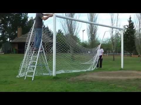 Instrucciones de Instalacion de Red en Arco de Futbol 11
