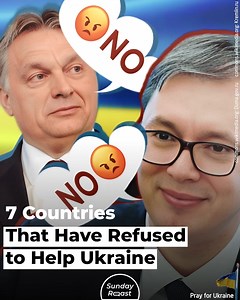 7 Countries That Have Refused to Help Ukraine