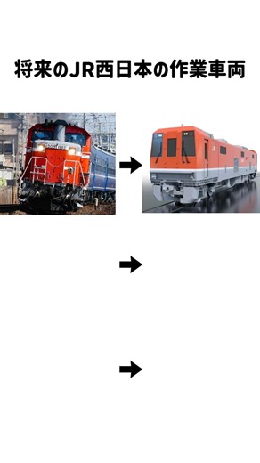 【鉄道】将来のJR西日本の作業車両がおもしろい！※予想です。笑#鉄道