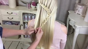 117K views · 2.3K reactions | The Harp Braid tutorial! Full video on my YouTube channel 'Sweethearts Hair Design'  Please Share using the Facebook SHARE option  Beth  | Sweethearts Hair | Facebook