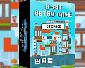 8-Bit Retro Game SFX Pack by David Dumais Audio