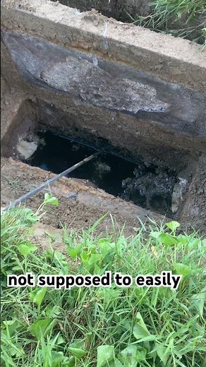 Concrete Wall Destroyed by Sewer Gas