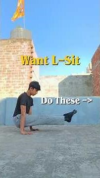 🤯Master the L-Sit With THESE Exercises #lsit #calisthenics
