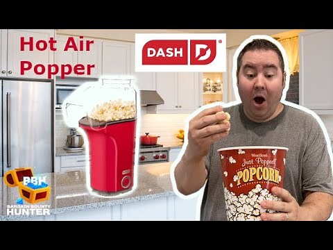 DASH Hot Air Popcorn Popper | Unboxing, Review, Setup & Use | Amazon Buys