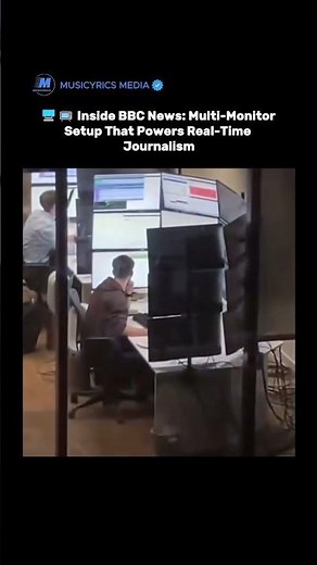 🖥️📺 Inside BBC News: Multi-Monitor Setup That Powers Real-Time Journalism