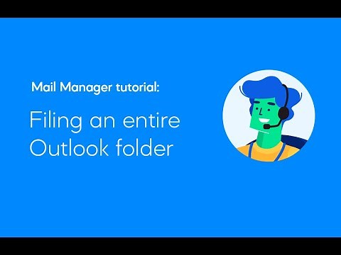 Filing an entire Outlook folder