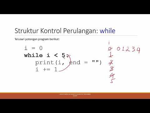 Python - Struktur Perulangan / Looping (While)