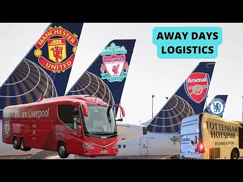 How do Premier League clubs travel for away games?