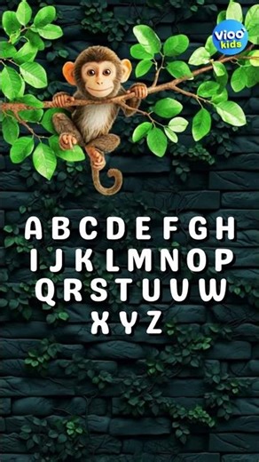 🌈 Monkey ABC Song | Learn Alphabets and Phonics ‪@ViooKids‬