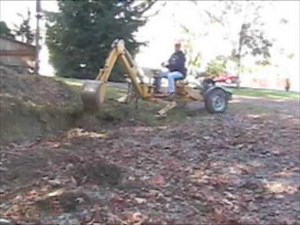 Mini Backhoe CADDigger 728