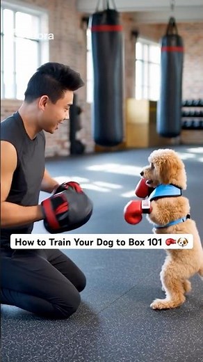 How to Train Your Dog to Box 101 🥊🐶