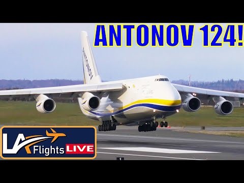 EXCITING ANTONOV 124 ARRIVAL ANCHORAGE!
