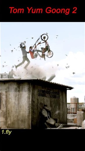 The Protector｜Tony Jaa’s Rooftop Motorcycle Battle! High-Flying Action Mayhem 🏍️🔥💥