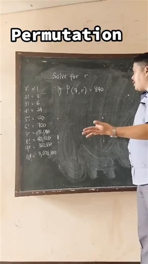 207 reactions · 43 shares | Permutation solve for r #teacher #math #fblifestyle | Moises Carlos | Facebook