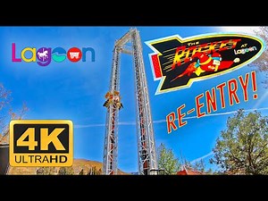 The Rocket Re-Entry! (4K) POV - Lagoon Amusement Park