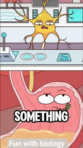 why do we vomit 🤢 #viral #animation #3danimation #funny #biology #facts #shorts #short #ai #gk #edit