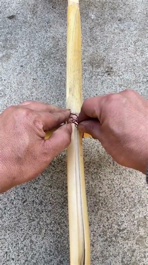Pumpkin frame binding knot
