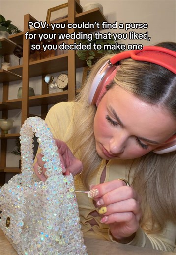 I wanna make this in pink now 😅 | purse