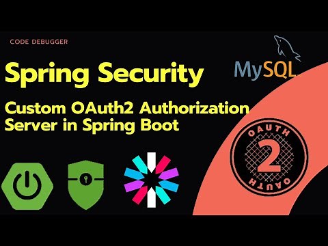 Spring Security + JWT + Custom OAuth2 Authorization Server for Microservices| Code Debugger