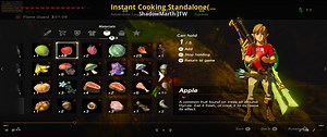 Instant Cooking Standalone(From Relics 2.9.6b) Mod for The Legend of Zelda: Breath of the Wild (WiiU) | BotW Mods