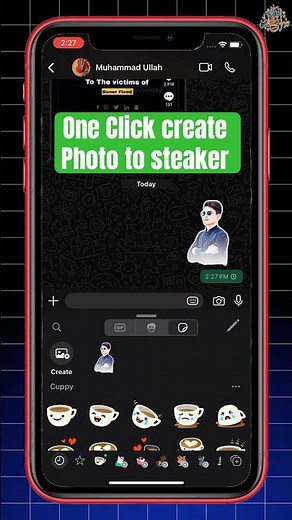 WhatsApp stickers maker | create One Click Whatsapp stickers | fcs official #whatsapp