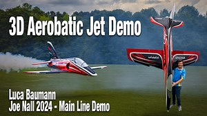3D Aerobatic Jet Demo by Luca Baumann at Joe Nall 2024 Horizon Hobby Air Team pilot Luca Baumann kicked off Joe Nall Week 2024 Main Line demos today with an epic flight of his SpektrumRC Synapse guided Ares XL. Luca’s thrust vectoring, 3D flying jet, combined with his incredible skill makes for a show you don’t want to miss. #joenall2024 #horizonhobby #spektrumrc #spektrumsynapse #rcairplane #rcjet #rcairplane #3dflying #thrustvector #rcevent | Horizon Hobby