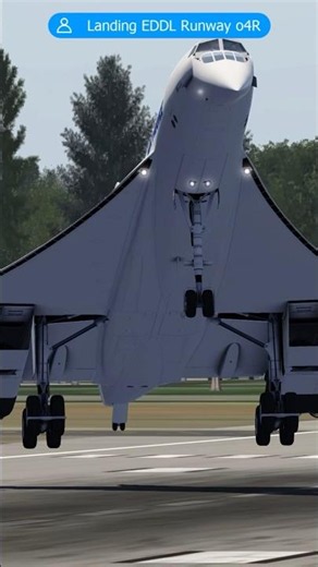 Concorde Air France #landing #earoflyfsglobal #laxmiaviation