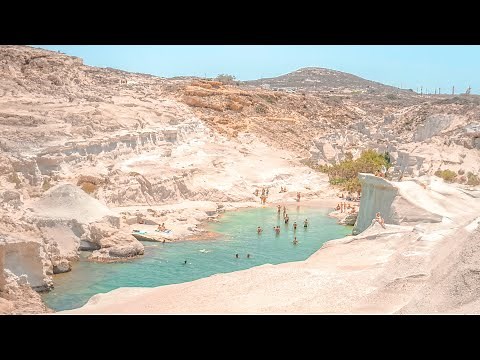 Sarakiniko Beach | Explore the Most Astonishing Place in Milos, Greece - Volcanic Beach