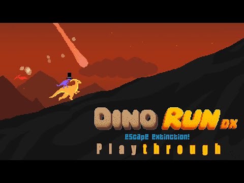Dino Run DX Playthrough - No Commentary
