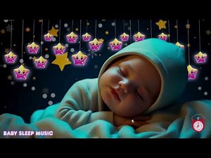 Baby Sleep Music for Insomnia & Calm 💤 Sleep Instantly 🌙 Relaxing Mozart Brahms Lullaby Music