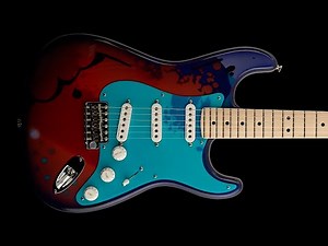 Clapton Style Slow Blues Guitar Backing Track (A)