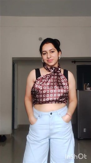 DIY scarf top | how to tie a scarf as a top | how to tips | #shorts #shortsfeed #ideas #scarf #hacks