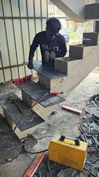 Aesthetic Floating Stringer Staircase making | Contact:9025934987, 9500478254.