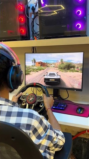 Kalyan’s Biggest Gaming Cafe 🎮| PC, PS5 & Steering Wheel Games at ₹80/hr | #gamingvideos #gameshorts