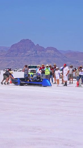 42K views · 1.1K reactions | Motorcycle or streamliner? Or both? #bonneville #landspeedracing #speedweek | Performance Racing Industry | Facebook