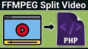 PHP FFMPEG Script to Split Video into Multiple Videos and Download it as Zip File in Browser