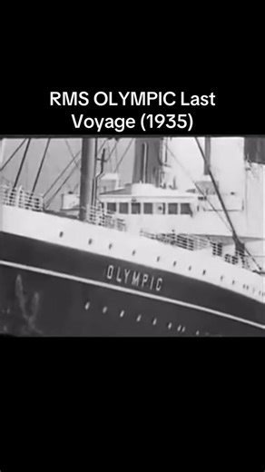 RMS Olympics last voyage! #fyp #foryou #foryoupage #viral #oceanliner #ship #titanic #olympic