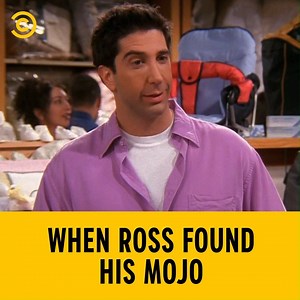 He rarely had game but when he did, Ross was unstoppable. Ish. | Comedy Central UK