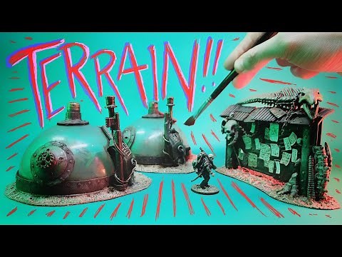 How To Make a MINIATURE TOWN