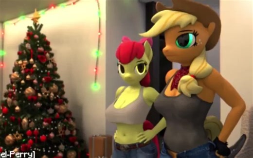 苹果嘉儿的圣诞节（作者：pixel-perry)