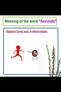 2.3K views · 28 reactions | Accurate meaning with example sentences Learn Spoken English Learn English Speaking Learn English Vocabulary Meaning of Accurate with example sentences #English #englishlearning #EnglishForBeginners #vocabulary #englishteacher #englishtips #learnenglish | English Learning | Facebook