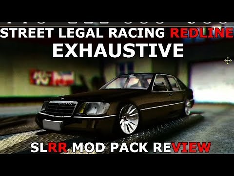 Street Legal Racing Redline EXHAUSTIVE - SLRR MOD PACK REVIEW