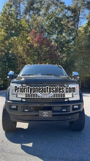💻 PRIORITYONEAUTOSALES.COM 2019 Ford F-450 Platinum 4x4 6.7L Powerstroke Turbo Diesel 6-Speed Automatic Transmission Tuned & Deleted 6” Stryker Lift Kit w/ 4-Link Long Arm Conversion 22” Fuel Maverick Wheels on 37” A/T Tires Powder-Coated Lift Components Only 78K Miles Platinum Package – Fully Loaded Heated & Cooled Seats • Massaging Seats Panoramic Sunroof • Power Sliding Rear Glass Surround-View Camera • Keyless Entry • Remote Start ONE-OWNER, Rust-Free Southern Truck 💻 PRIORITYONEAUTOSALES.