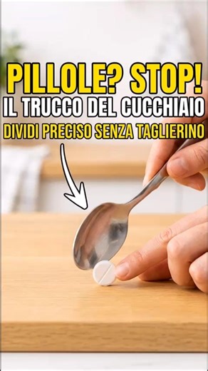 Questo trucco è GENIALE! 💊Tutto ciò che ti serve è un cucchiaio🥄