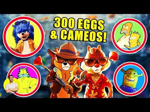 Chip 'n Dale Rescue Rangers - All 300+ Easter Eggs, Cameos, References (w/ Ugly Sonic & Shrek)