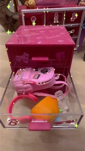 “Barbie Accessories Storage Idea | Mini DIY Organizer for Dolls 💅🎀”