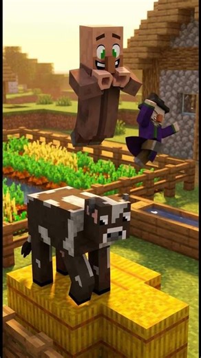 Witch's Potion Mix-Up ✨ #Minecraft #Shorts